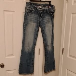 Maurices Blue Boot Cut Jeans Classic Medium Wash